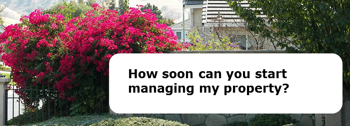 How soon can you start managing my property - cropped